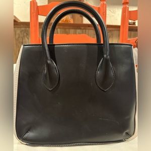 Black & White leather purse